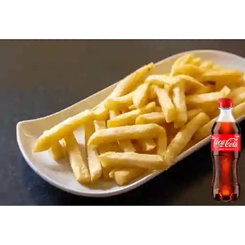 Combo Papa Francesa + Coca Cola Original 400 ml