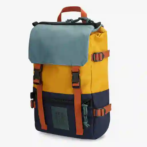 Topo Designs Mochila de Aventura Rover Navy/Mustard 10 L