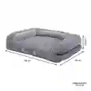 Cama Alina Gris Talla M G98 Totto