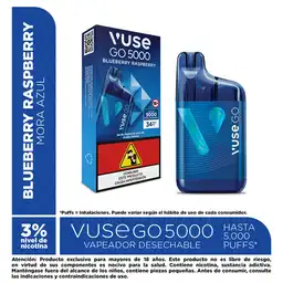 Vuse go Vapeador Blue Raspberry 5000