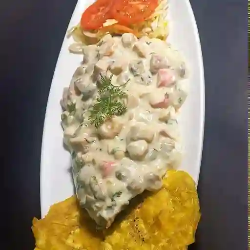 Filete de pescado a la marinera