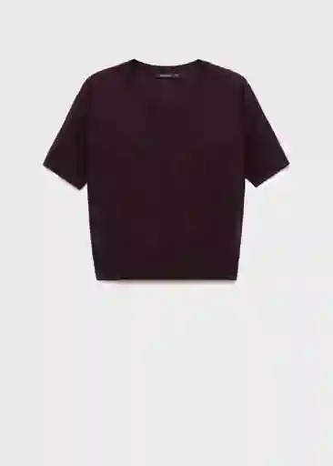 Jersey Kelly Vino Talla S Mujer Mango