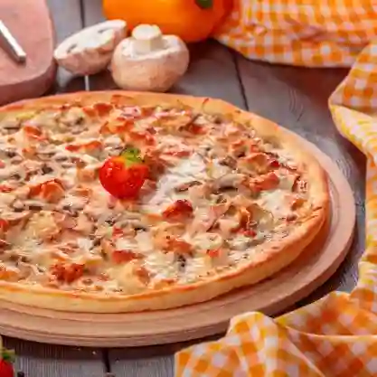 Pizza Pollo Champiñones (21cms) Personal