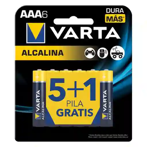 Varta Pila Alcalina AAA + E304544100