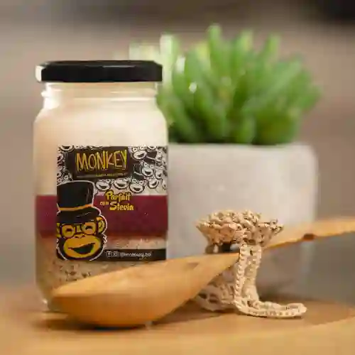 Parfait de Arándanos con Stevia.