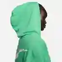 Nike Buzo Hoodie Lifestyle de Mujer Verde Talla S