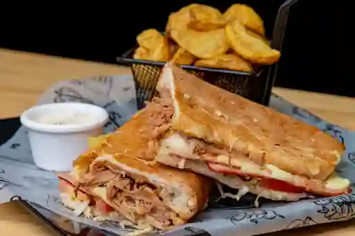 Sándwich pulled pork