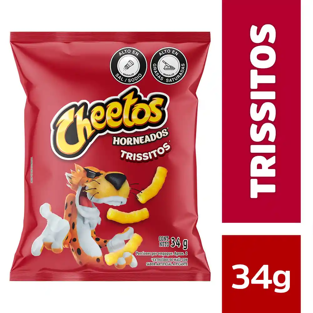 Cheetos Snacks de Maíz Horneados Trissitos