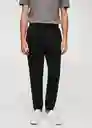 Pantalón Cohen Negro Talla L Hombre Mango