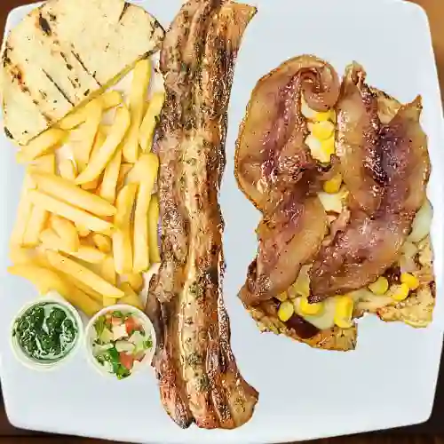 Asado Mixto Chicharrón y Pechuga