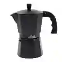 Home Elements Cafetera Italiana Aluminio Negra 9 Tazas