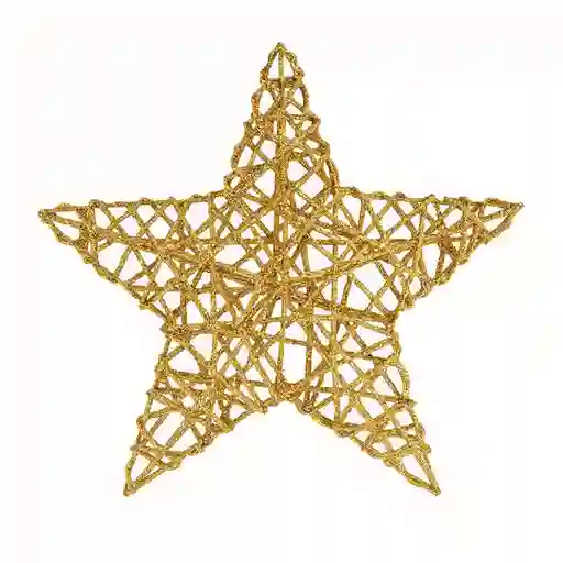 Navilandia Estrella Ratan Dorada 25 cm