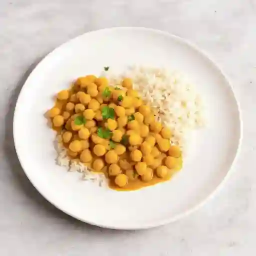 Garbanzos al curry