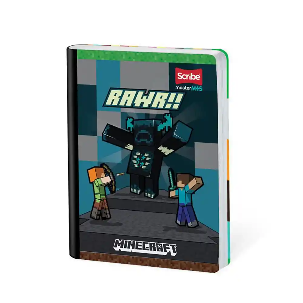 Cuaderno Minecraft 100 Hojas Pn