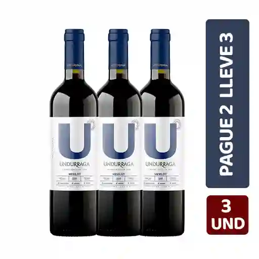 Pague 2 Lleve 3 Undurraga