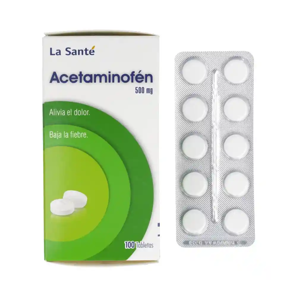 La Santé Blister Acetaminofén (500 Mg)