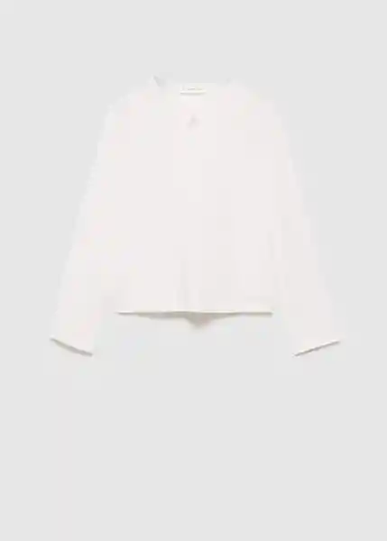 Camiseta Vico Offwhite Talla 08 Niñas Mango