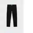 Pantalón Pavia Negro Talla 06 Niños Mango