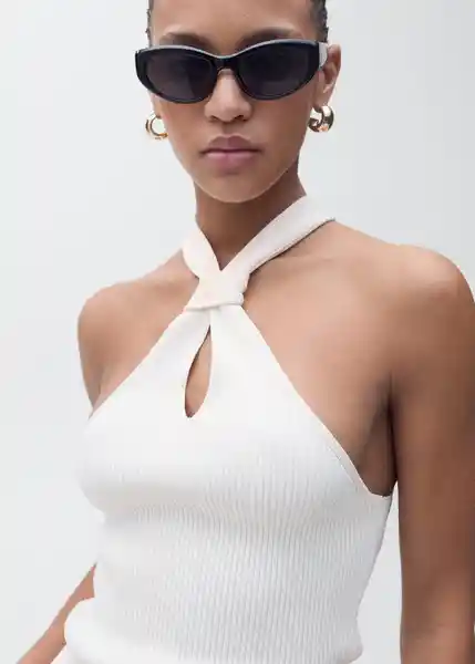 Top Wannabe Crudo Talla S Mujer Mango