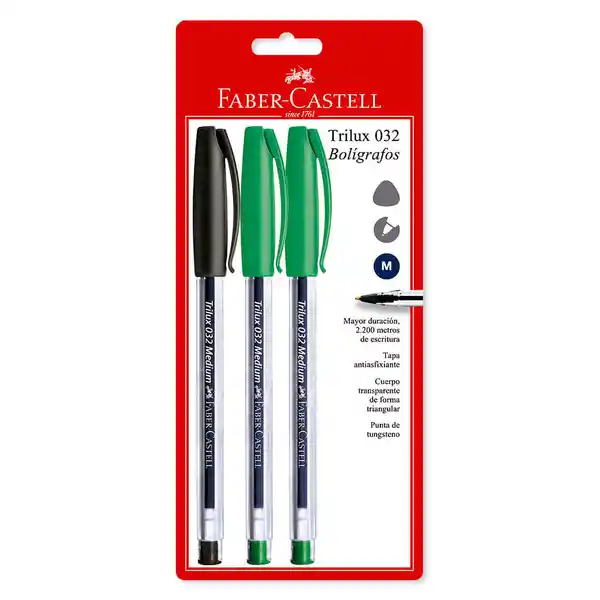 Faber-Castell Bolígrafo Trilux Voscuro