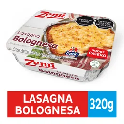 Zenú Lasagna Bolognesa para Microondas