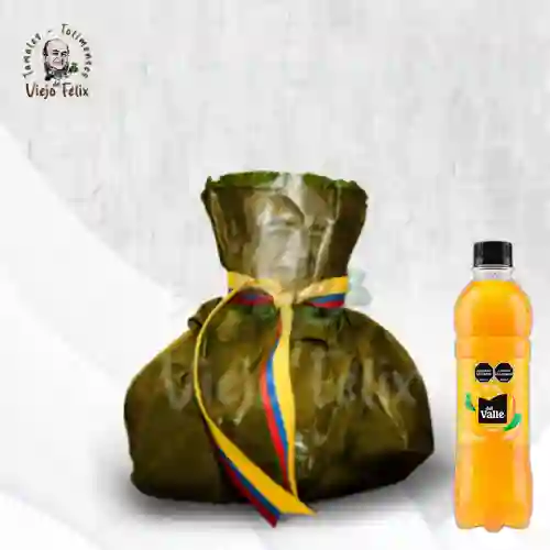 Combo Tamal Súper Especial + Del Valle Mango 500 ml