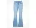 Jean Flare de Mujer Azul Talla 12 REGULAR American Eagle