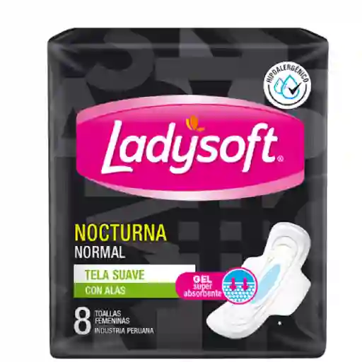 Ladysoft Toalla Femenina Nocturna