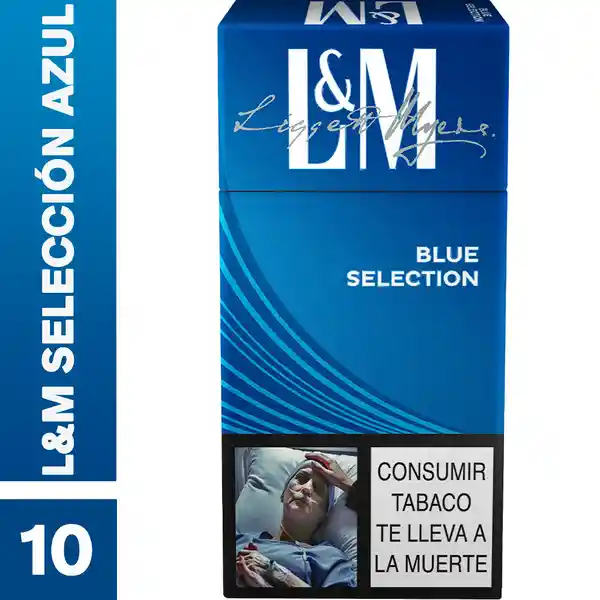 L&M Selección Azul x 10 Cigarrillos