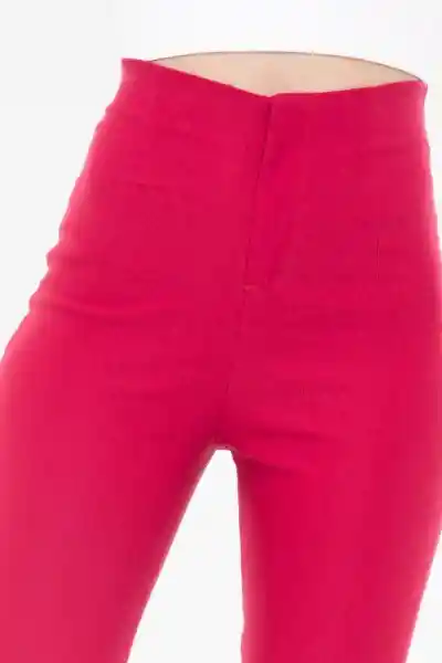 Regged Pantalón Tubo Roma Color Rojo Oscuro Talla 6