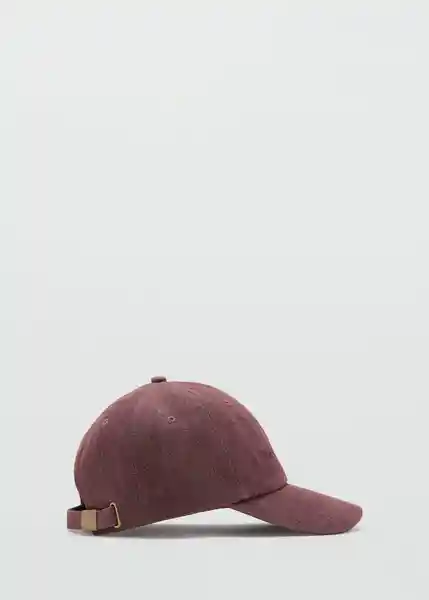 Gorra Monaco Granate Talla 99 Mujer Mango