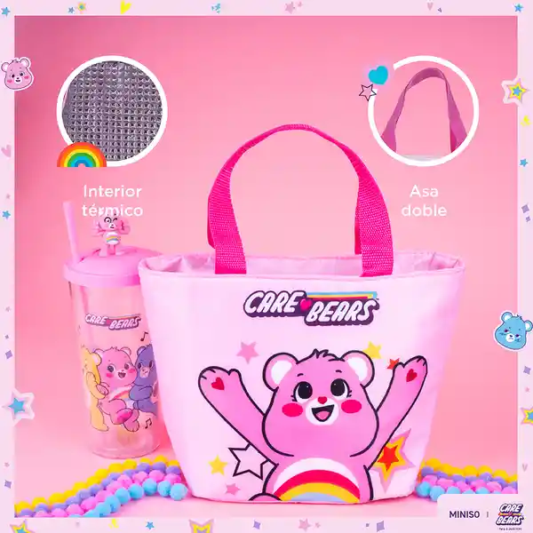 Lonchera Colección Care Bears Rosa Miniso