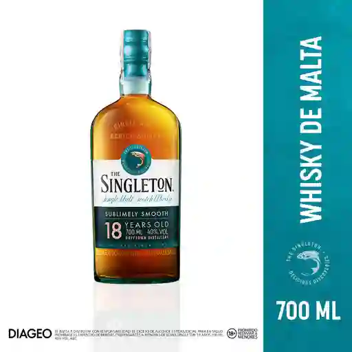 The Singleton Whisky de Malta Escocés 18 Años