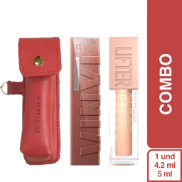 Combo Porta Labial + Lifter Gloss Sun + Vinyl Ink Punchy