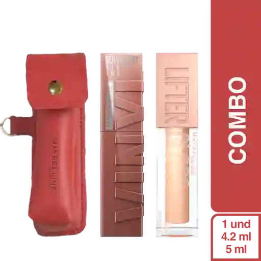 Combo Porta Labial + Lifter Gloss Sun + Vinyl Ink Punchy