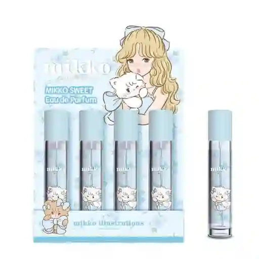 Perfume de Bolsillo Serie Mikko Mousse Azul Miniso