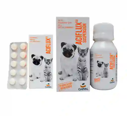 Aciflux Suspension Oral Uso Veterinario