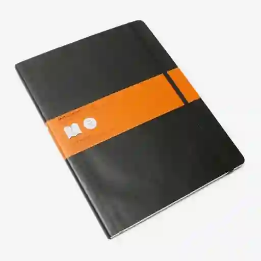 Inkanta Cuaderno Rayas Negro Sc XL