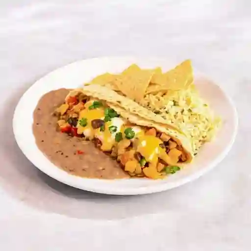 Super enchilada vegetariana