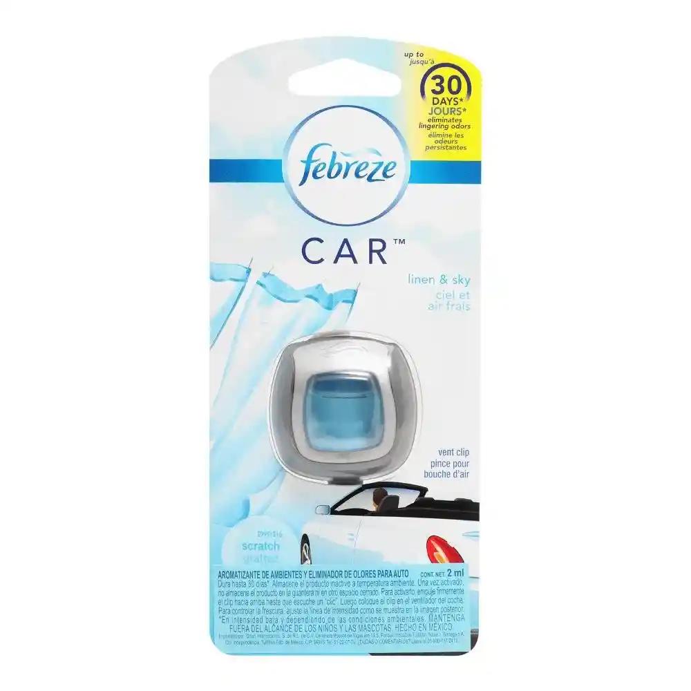 Febreze Home Ambientador Rejilla Linen & Sky 2 Ml Pk0083