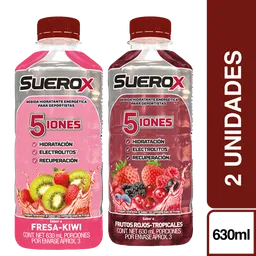 Combo Suerox Fresa Kiwi + Frutos Rojos