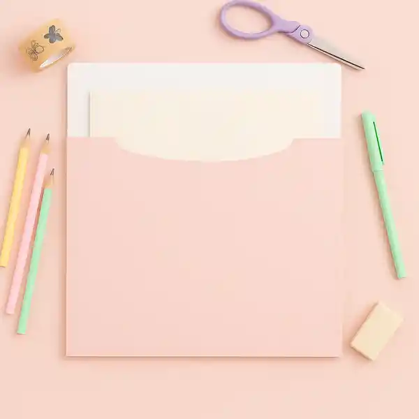 Carpeta Porta Documentos Tipo Sobre Serie Khaki Miniso
