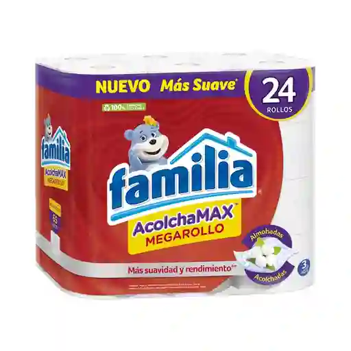 Familia Papel Higiénico Acolchamax Megarrollo 29.6 m