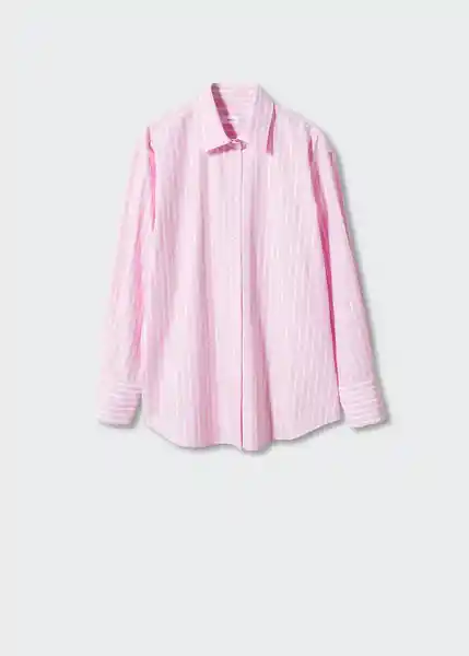 Camisa Regia Rosa Talla S Mujer Mango