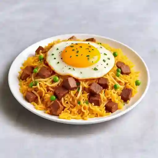 Arroz Frito Con Lomito De Res