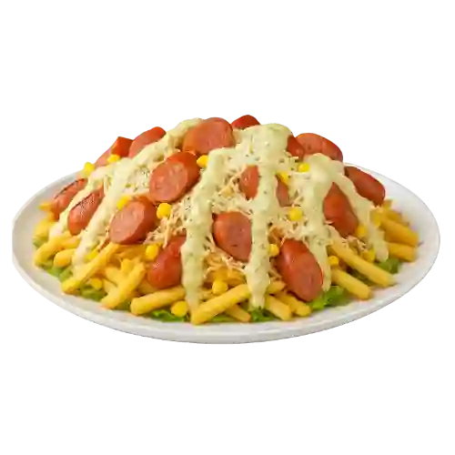 Salchipapa Super Ranchera para Dos