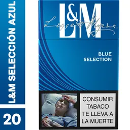 L&M Selección Azul x 20 Cigarrillos