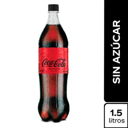 Coca-Cola Gaseosa Sabor a Cola sin Azúcar 