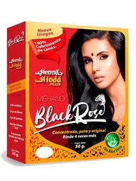 Black Rose Henna Hindú Plus Café Oscuro 