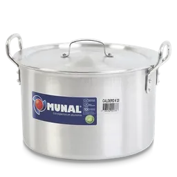 Munal Olla Aluminio Recortado 20 cm